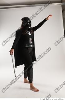 LUCIE DARTH VADER STANDING POSE WITH LIGHTSABER (9)